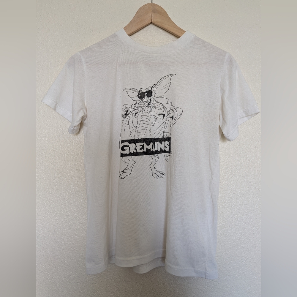 Gremlins White Graphic T-Shirt